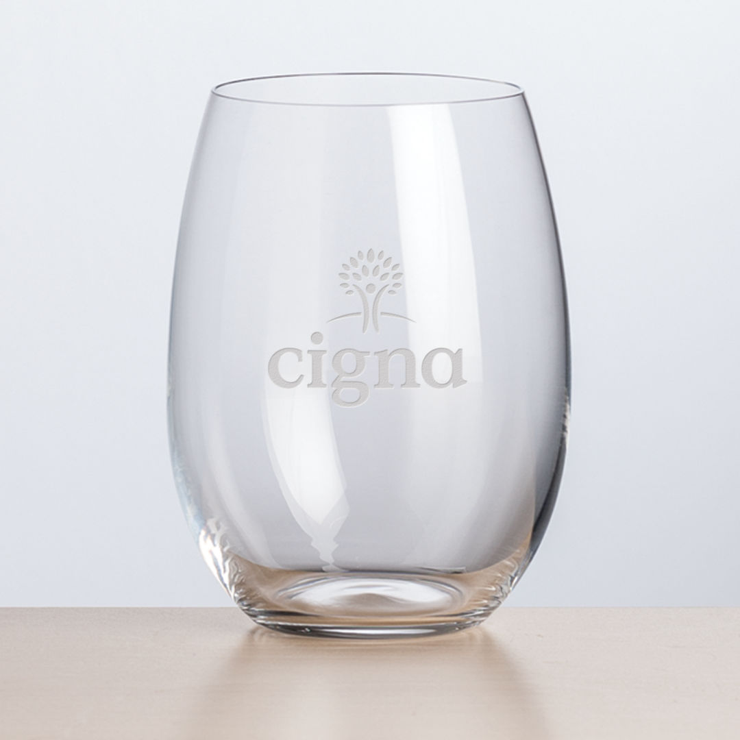 Carlita Stemless Wine - Deep Etch 7
