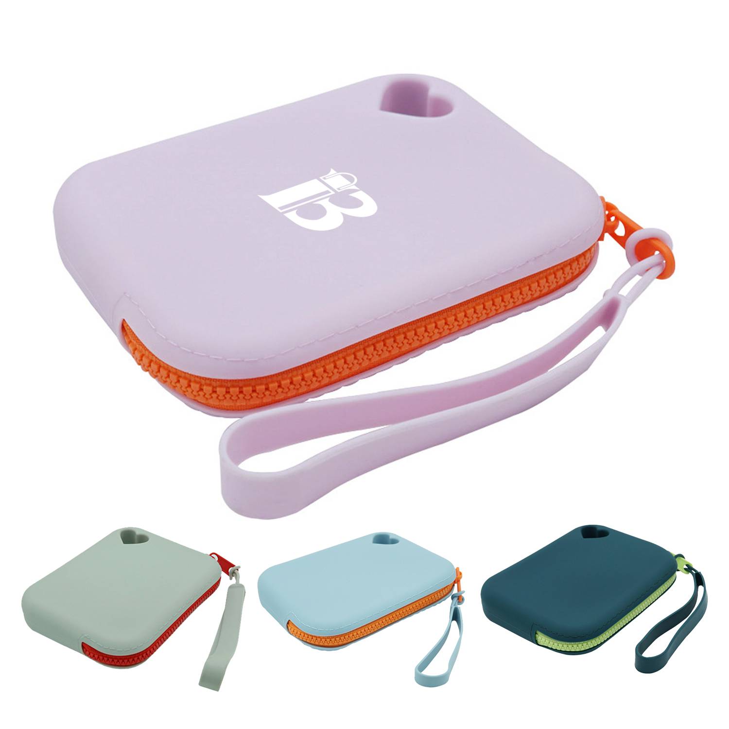 Silicone Mini Bag Pouch With Hanging Rope