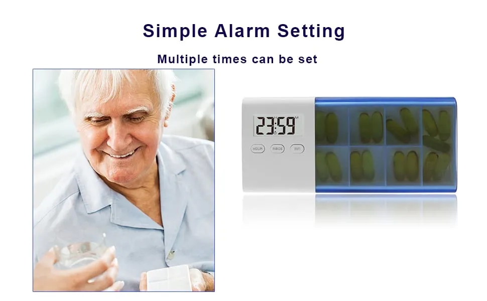 Smart Electronic Pill Storage Box 9