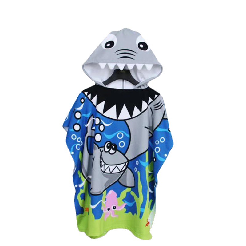 Absorbent Microfiber Beach Changing Towel With Hood 2