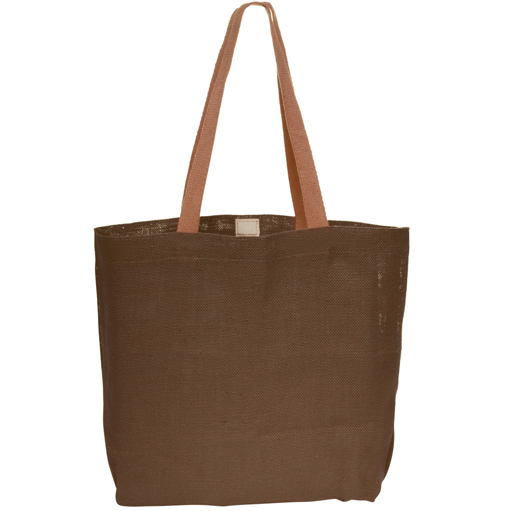 Natural Jute Fiber Carry-On Tote Bags
