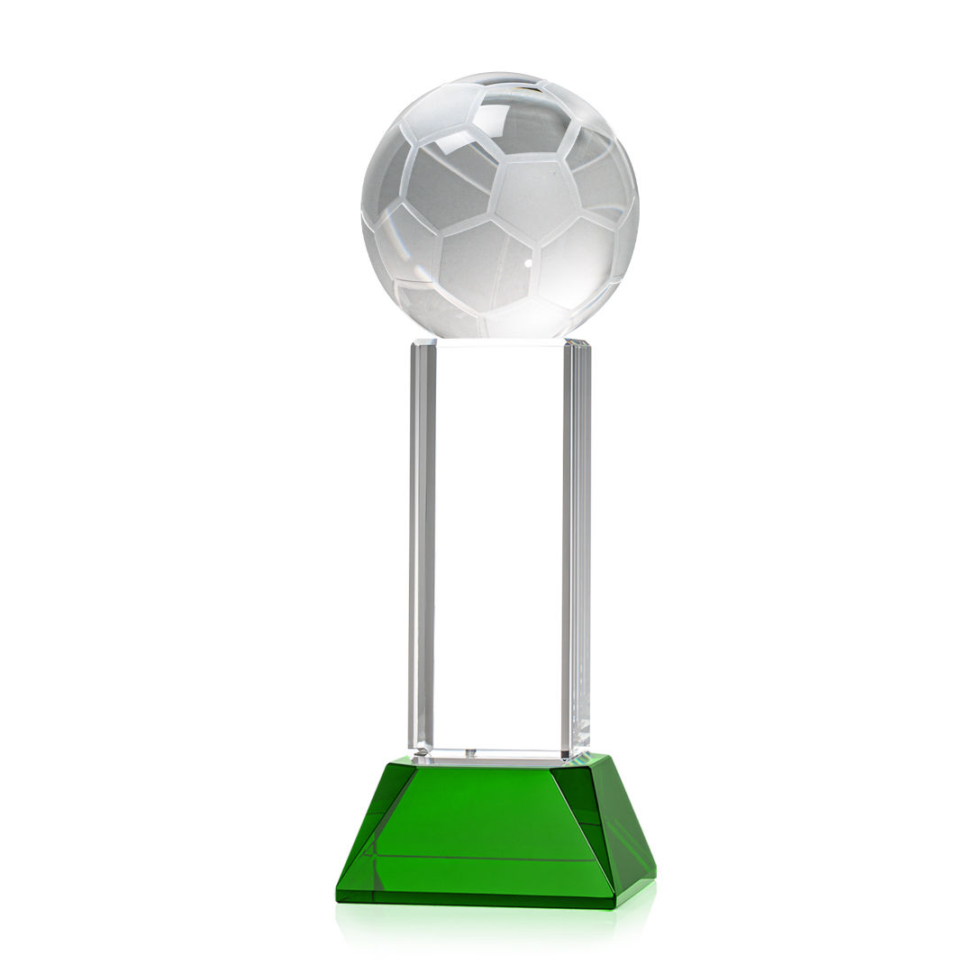 Soccer Ball VividPrint™ Award on Stowe - Green 4