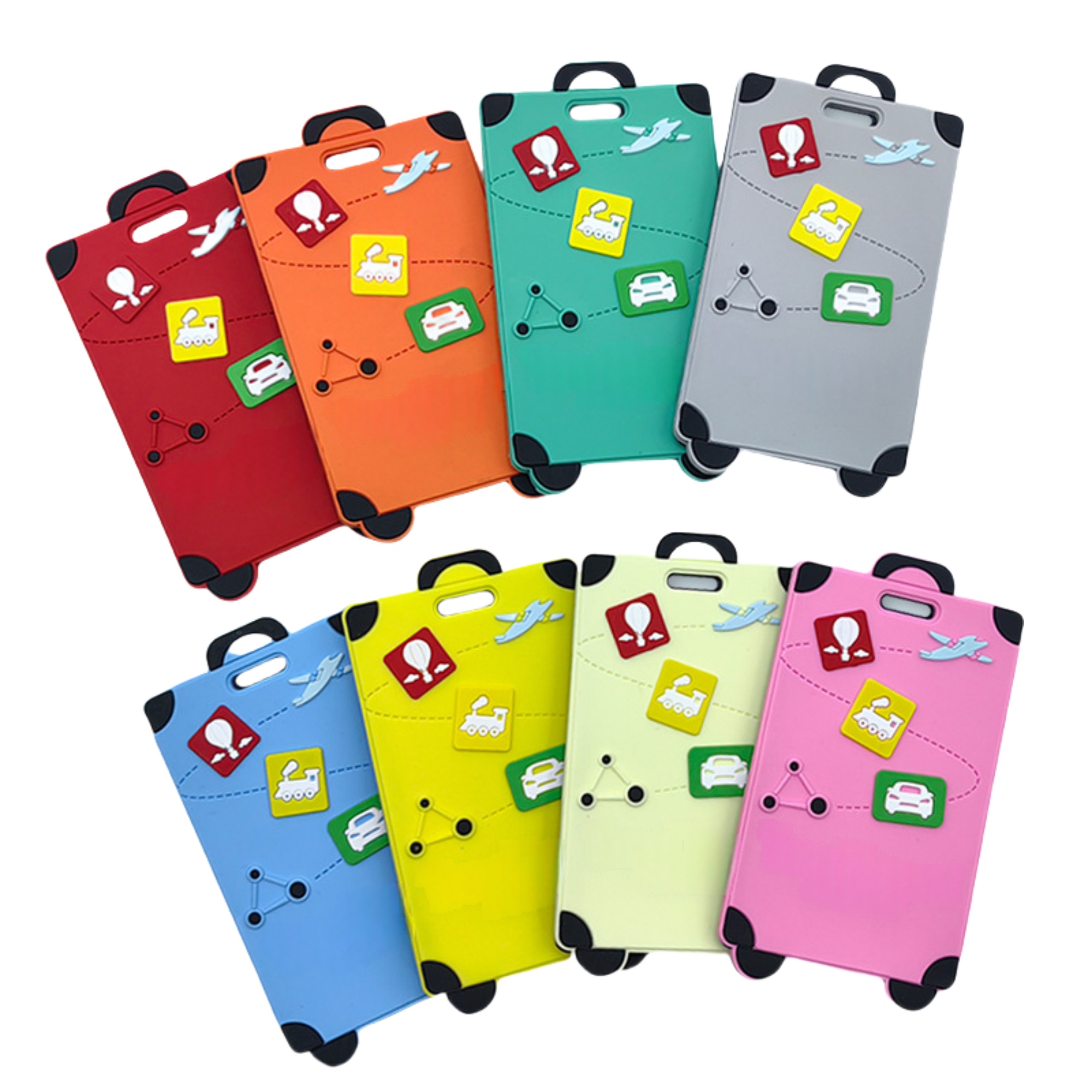 New style Cartoon Silicone Luggage Tag 4