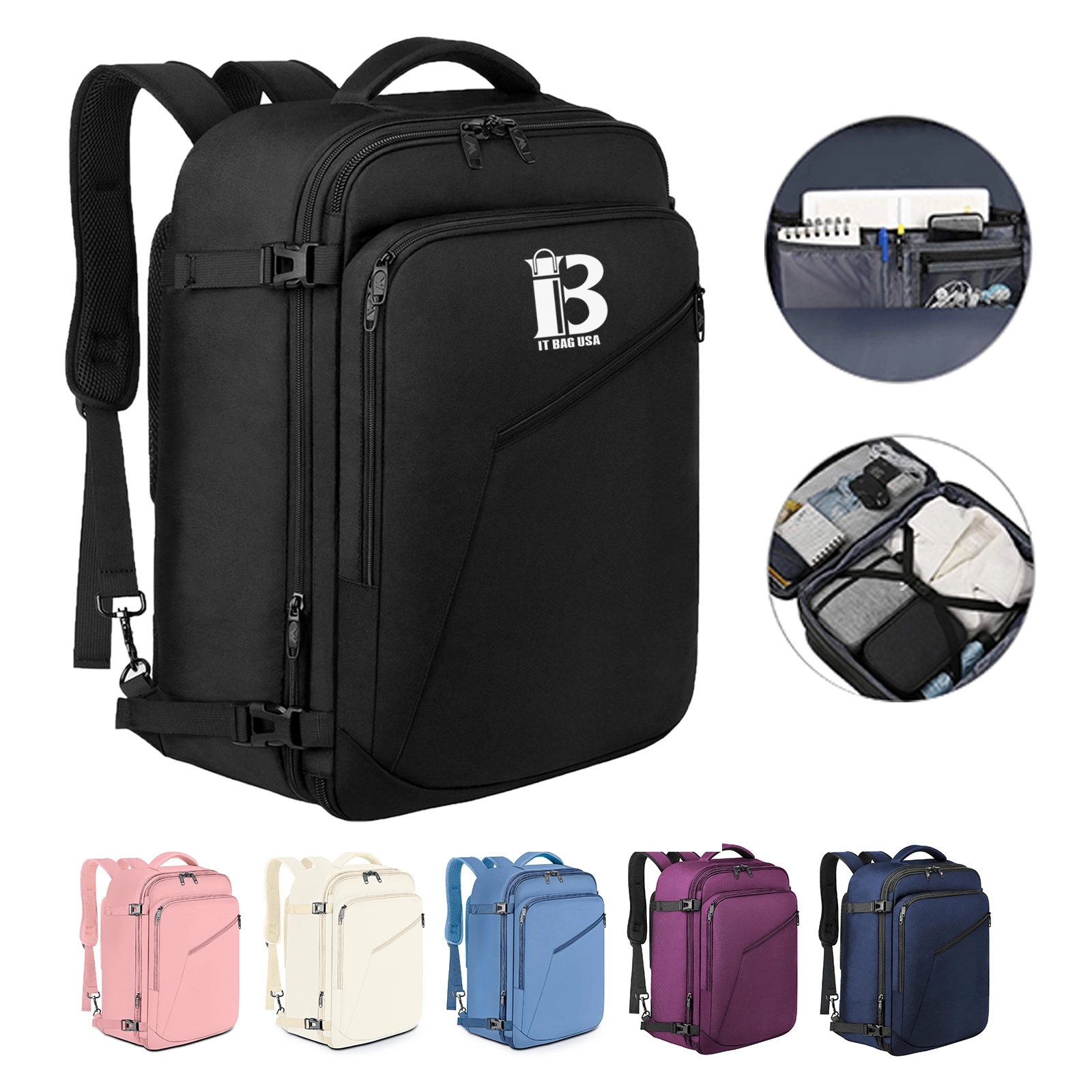Multifunctional Business Oxford Cloth Computer Backpack 4