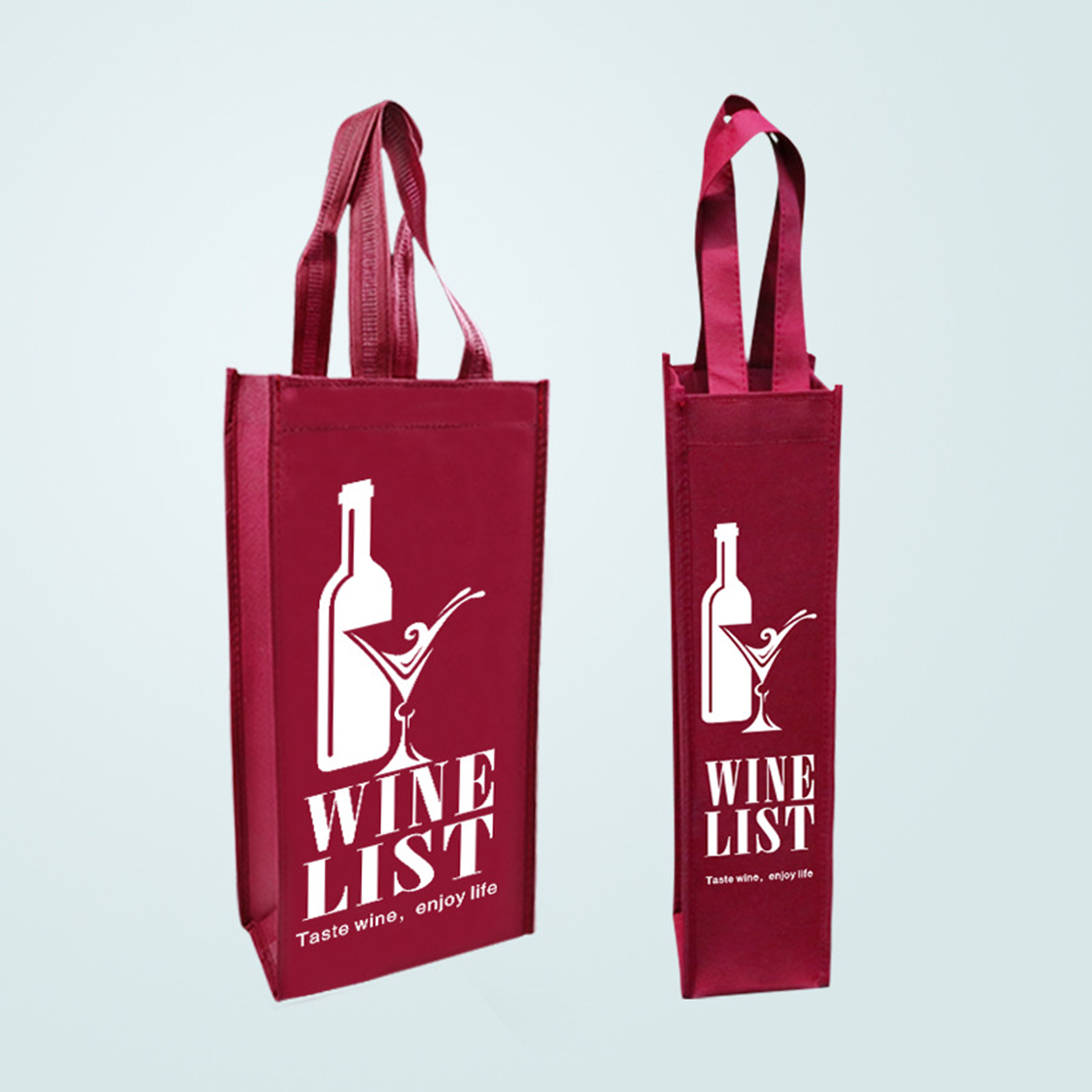 Non-woven Wine Tote Bag 3