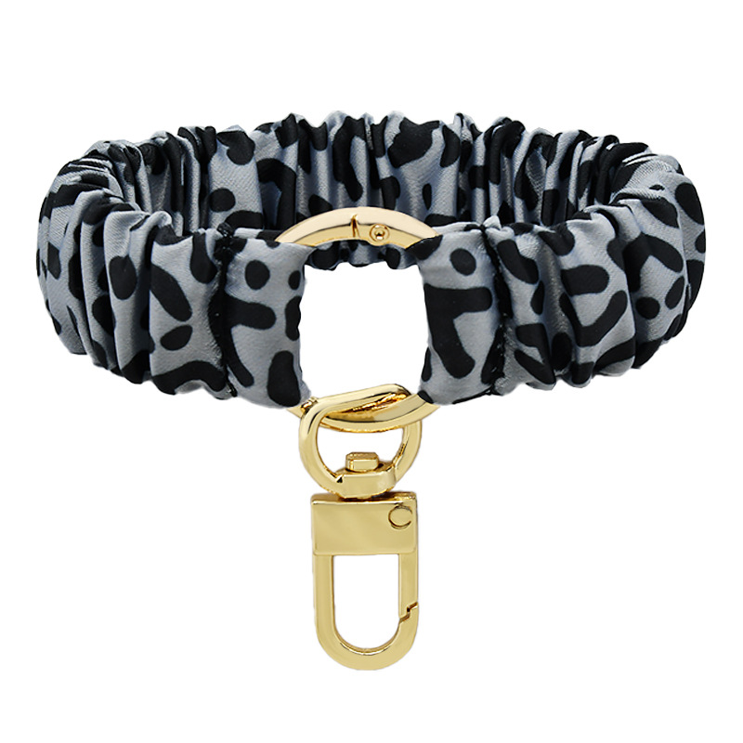 Scrunchie Keychain Wristlet Elastic Bracelet Keyring 19