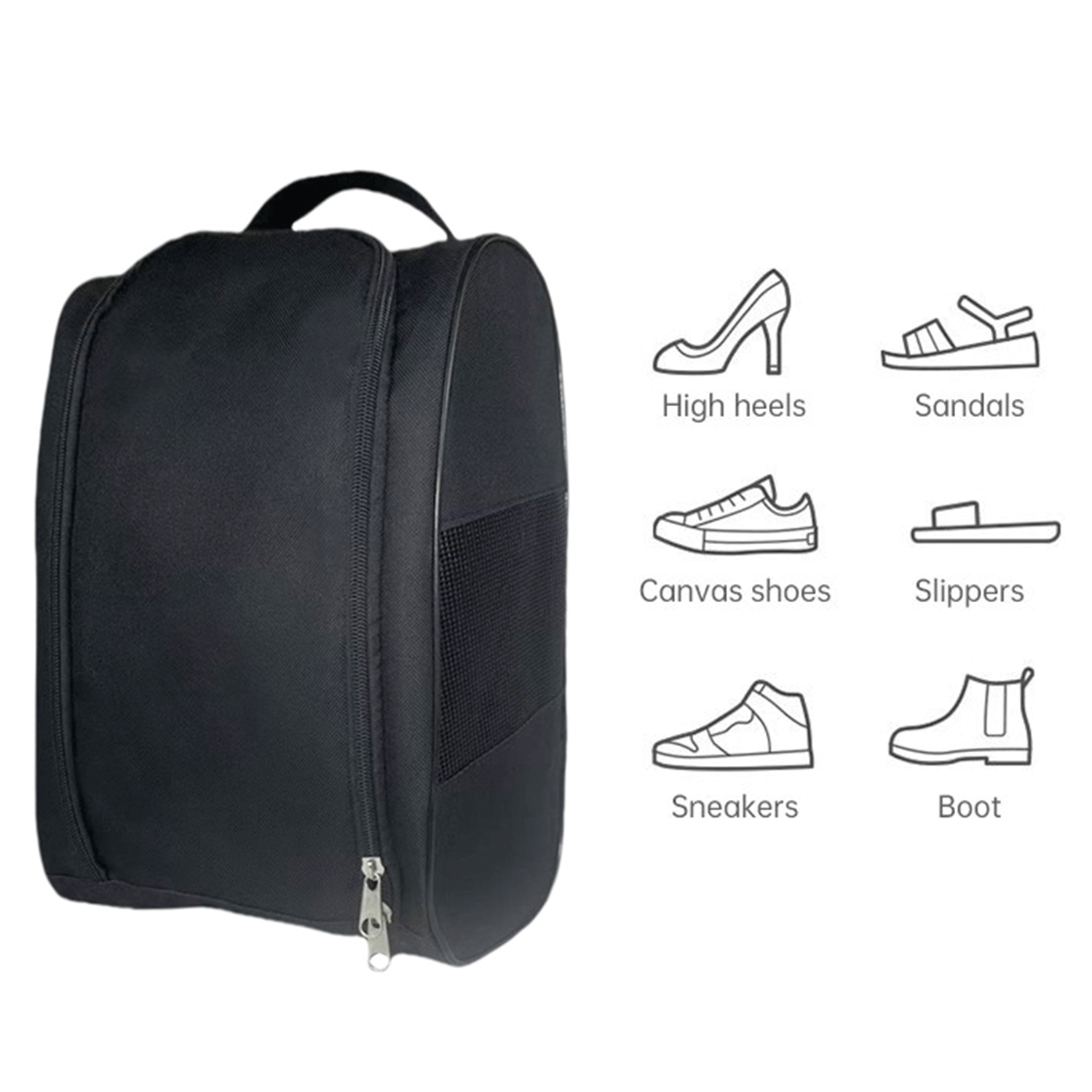Business trip waterproof sports breathable shoe storage bag 17