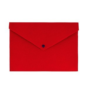 A4 Snap Back Felt File Bag For Documents 9