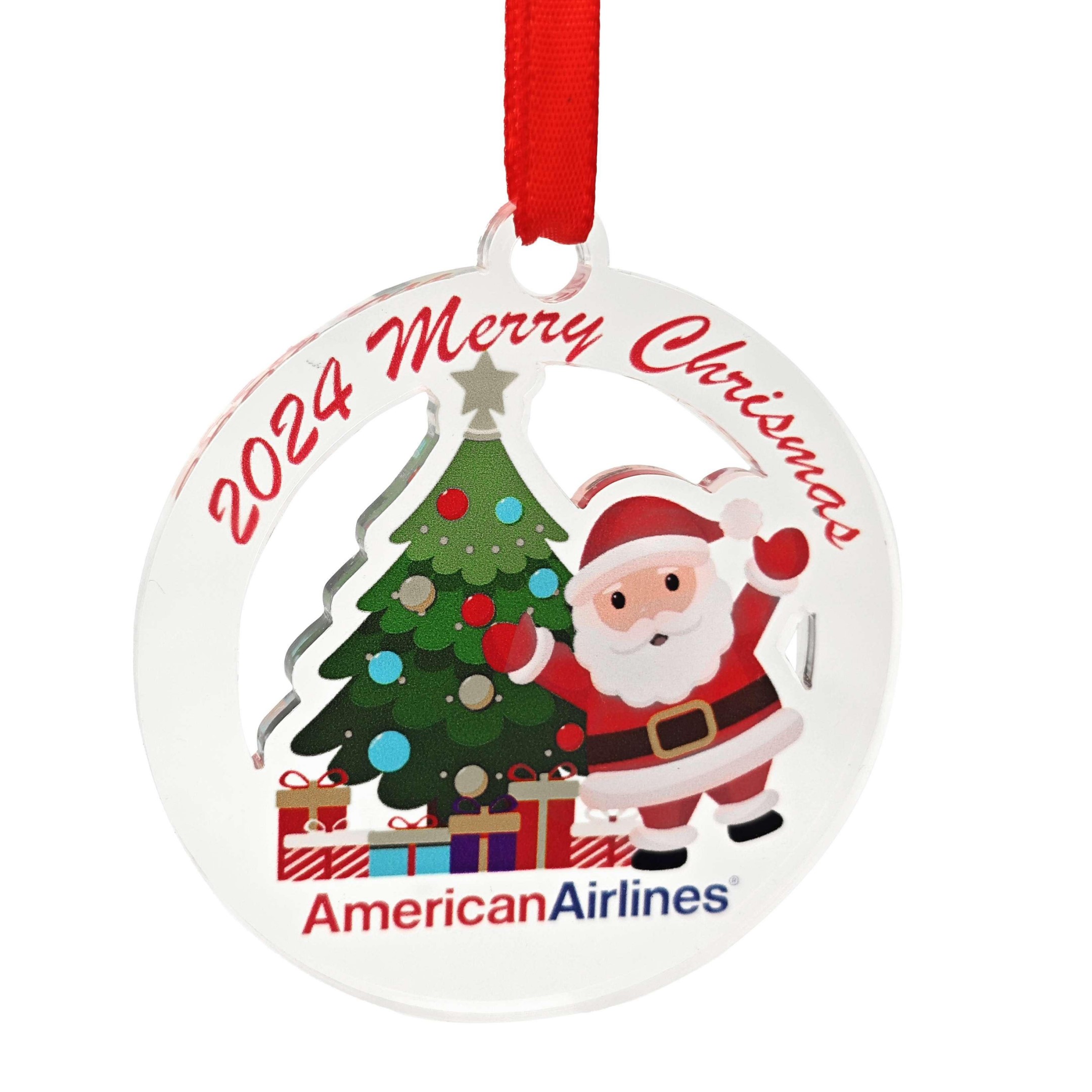 2.75" Full-Color Custom-made Acrylic Ornaments ( Laser Cut ) 5