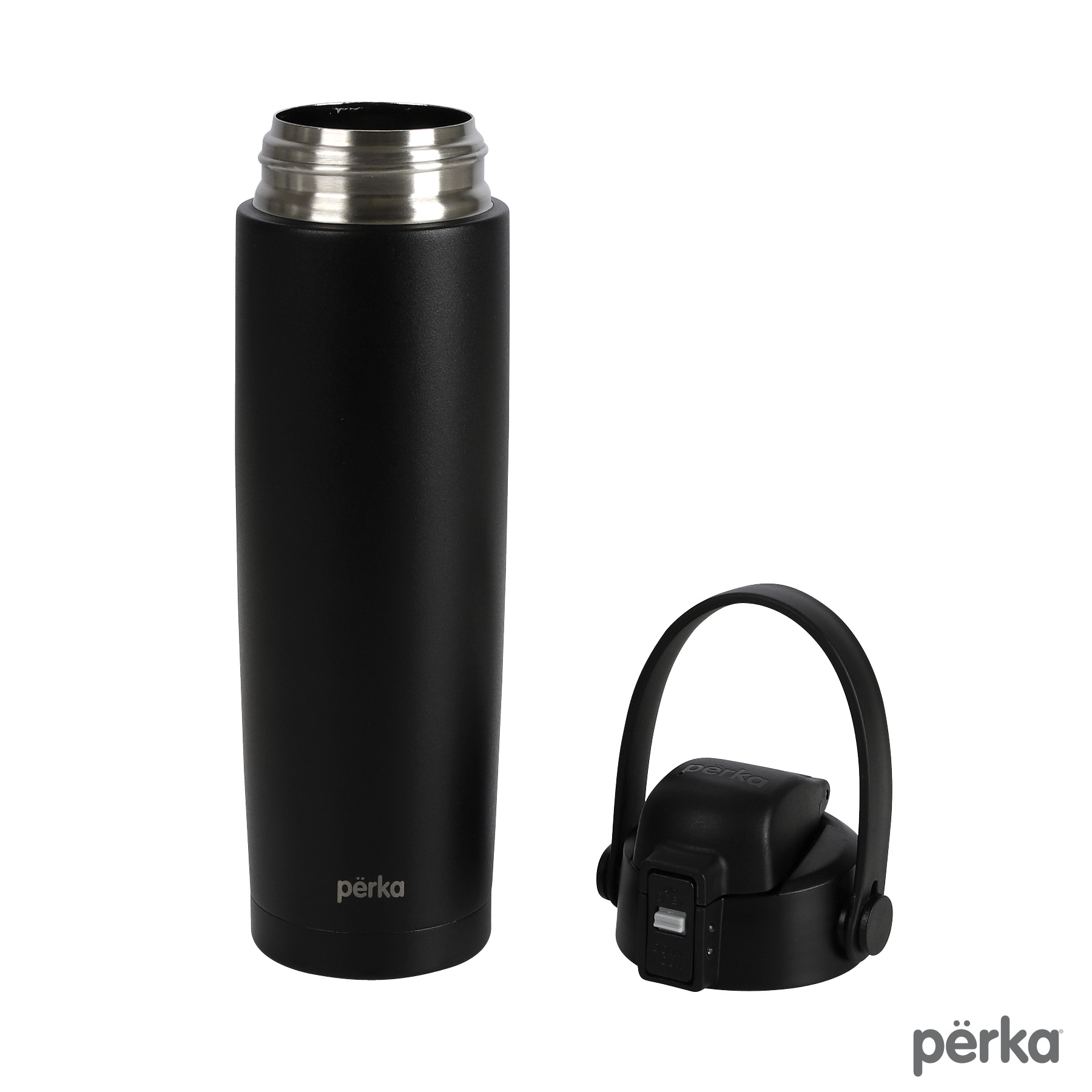 Perka® Lenker 20 oz. Double Wall, Recycled Stainless Steel Water Bottle 6