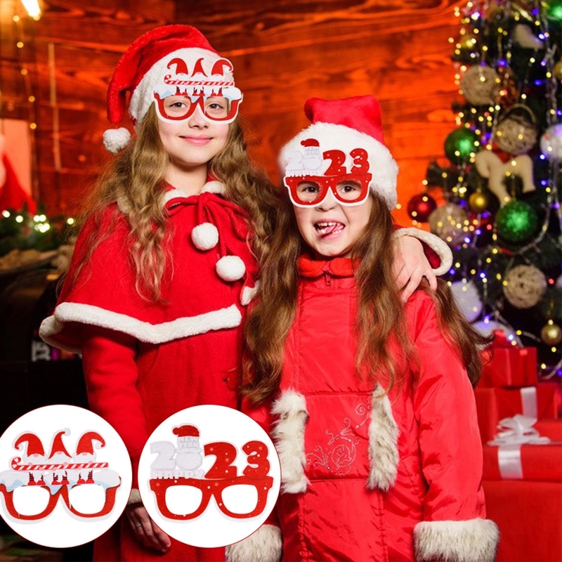 Christmas Glasses Decoration 4