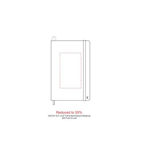 Karst 5.5" x 8.5" Stone Bound Notebook 156
