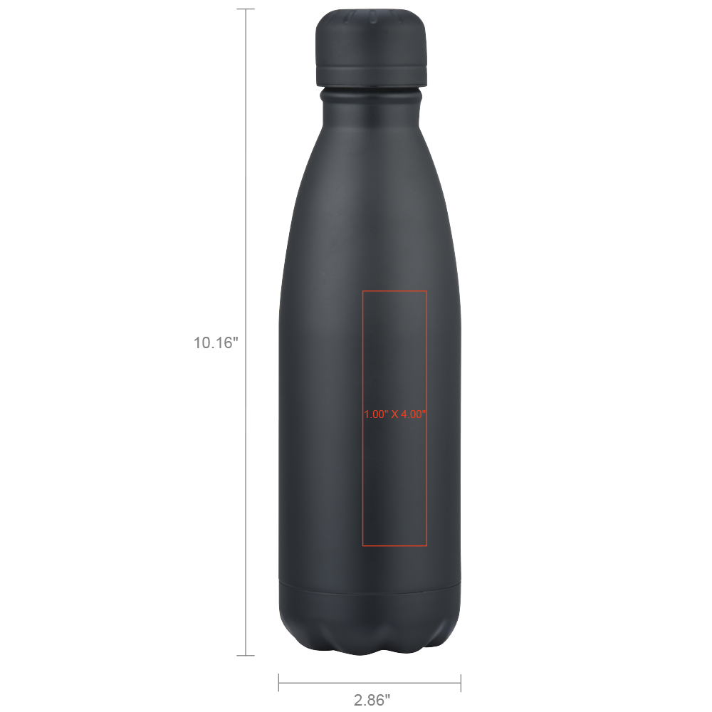 Mugu 17oz Stainless Steel Water Bottle