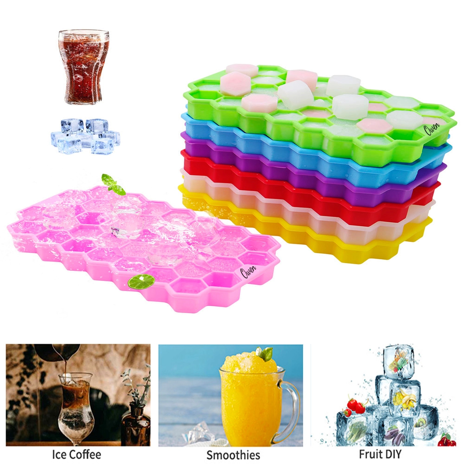 Silicone Ice Cube Tray 2