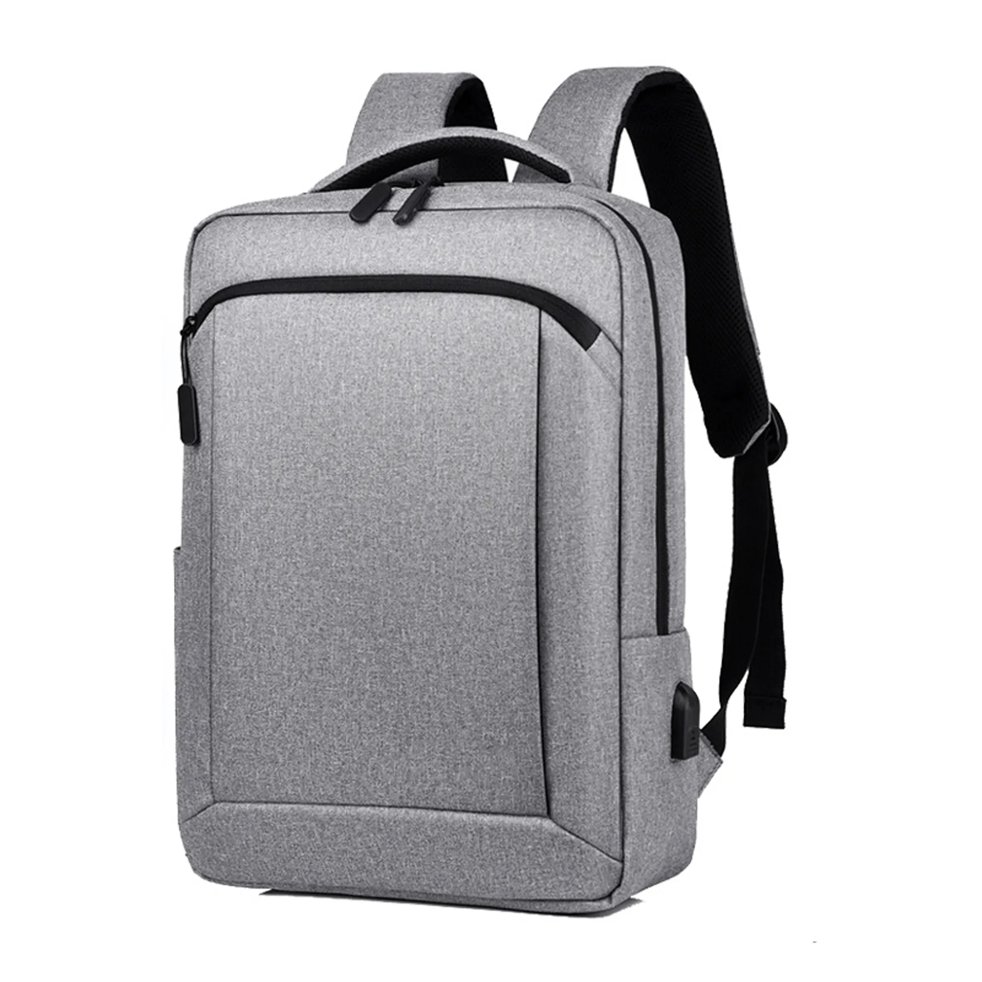 15.6" Heather Grey Laptop Backpack 5