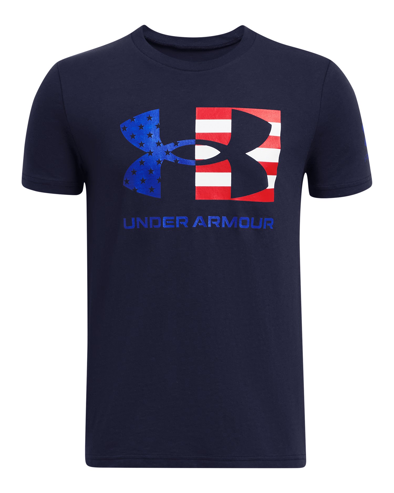 Boys' UA Freedom Flag Short Sleeve T-Shirt 3