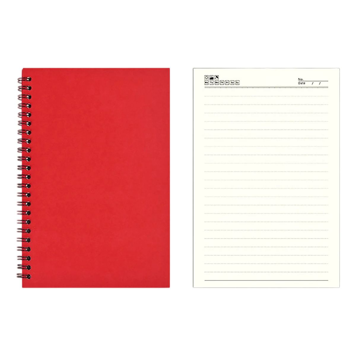Office Spiral Notepad with Sturdy Cover 8