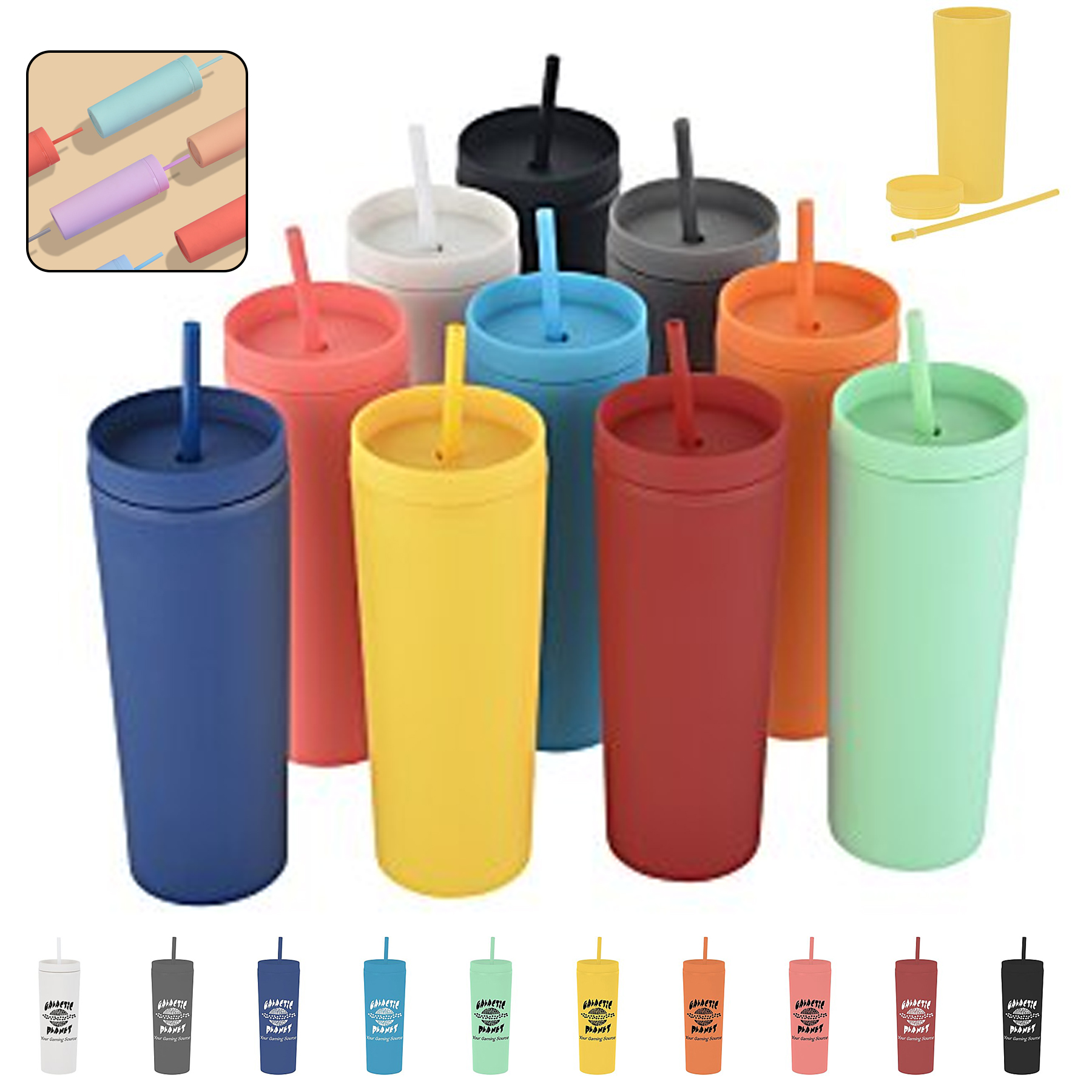 Colored Water Cup 4
