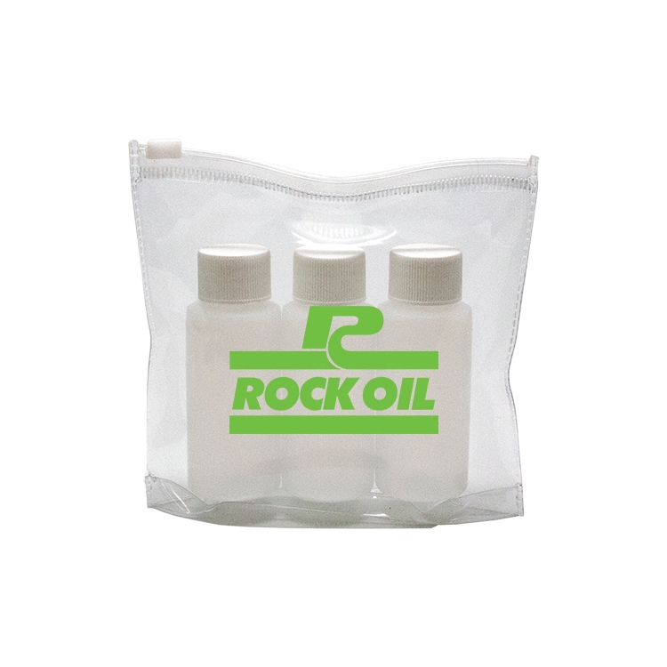Stopover Set with Empty Amenity Bottle Set 2