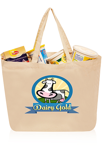 14W x 16H inch Large Cotton Shopping Bags 2