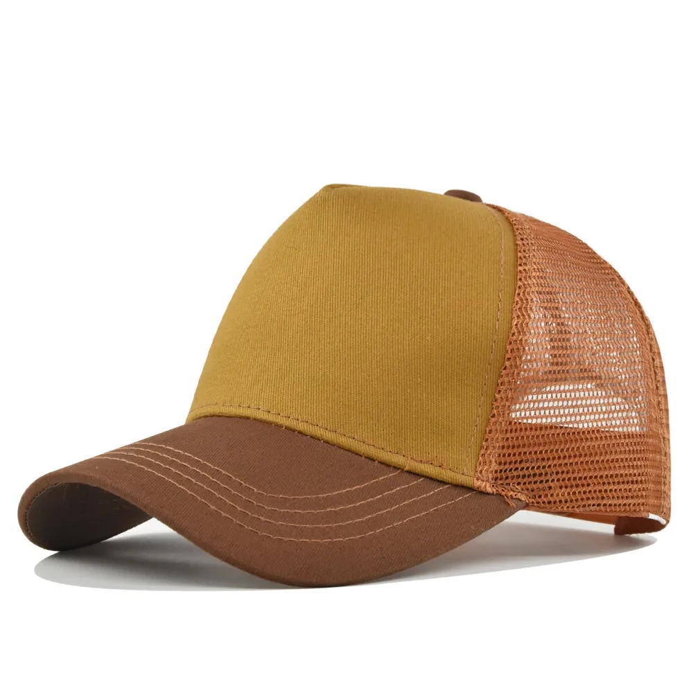 Hard Top 5 Panel Mesh Trucker Cap 9