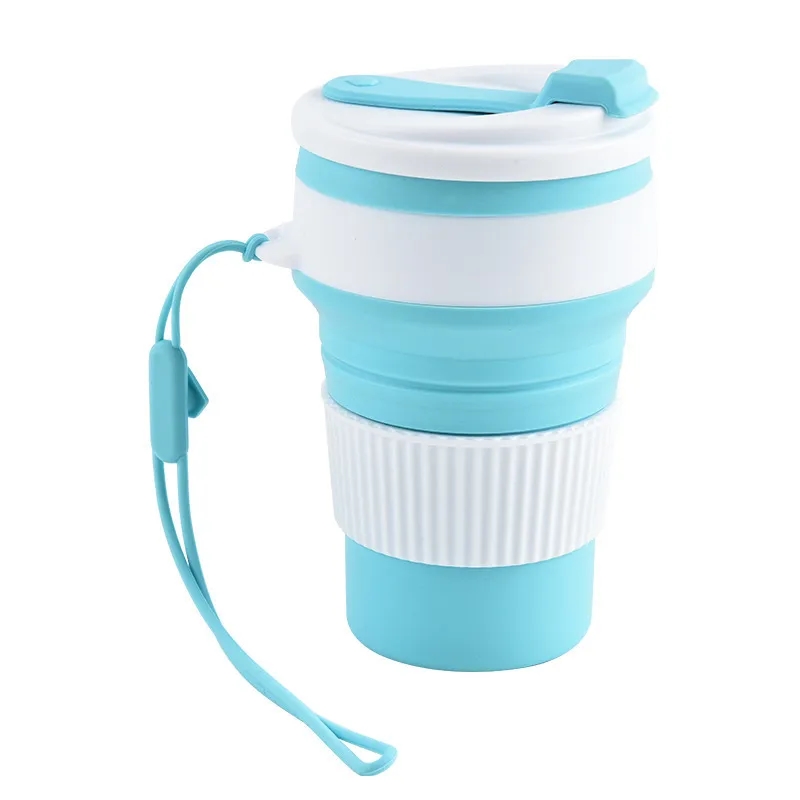 11.84oz Travel Silicone Folding Cup 6