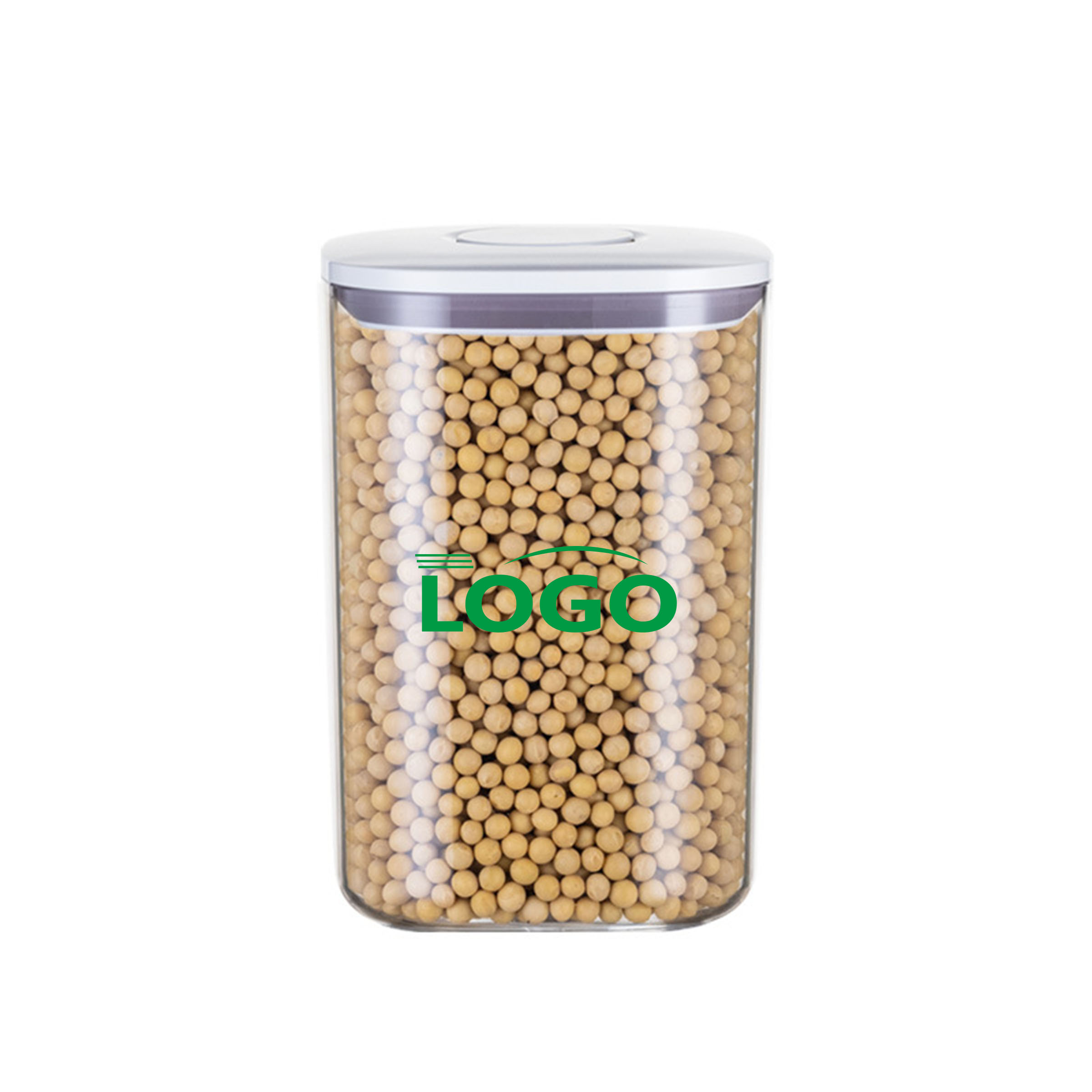 Airtight Press-Seal Container for Grains and Snacks 2