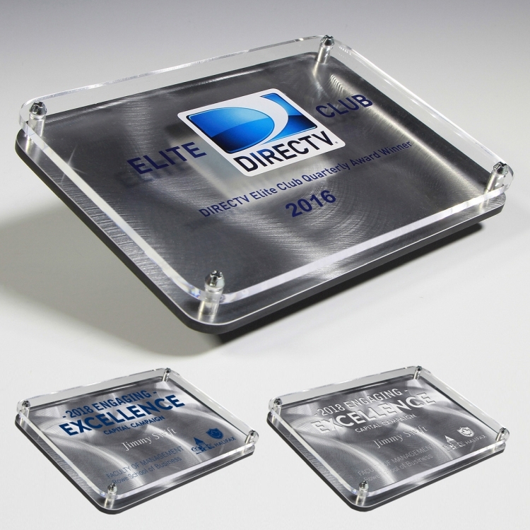 Spirit Floating Award - Screen Printed - (7" x 5" x 11/18")