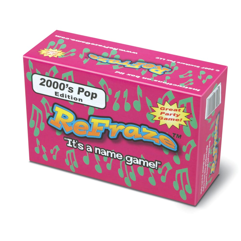 Re-Fraze Card Game - 2000's Pop Edition 1