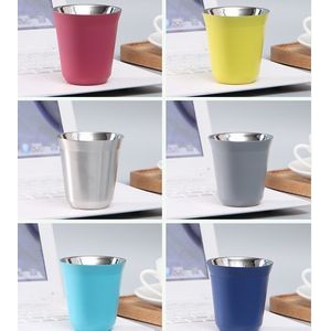 304 Stainless Steel Double Layer Coffee Cup 1
