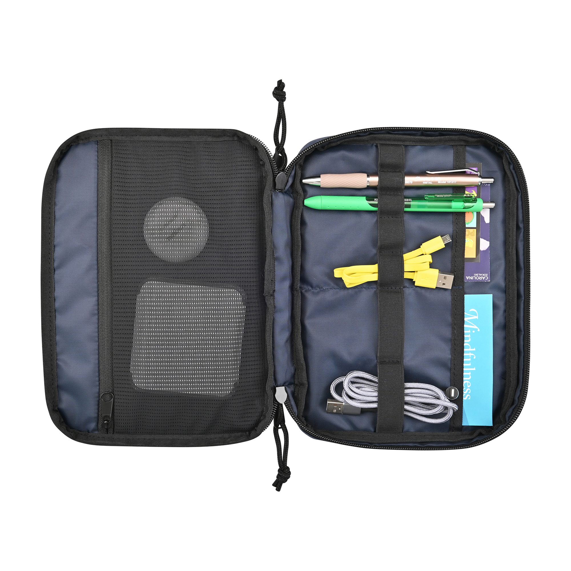 Renew Recycled rPET Slim Tech Organizer - AWARE™ 17