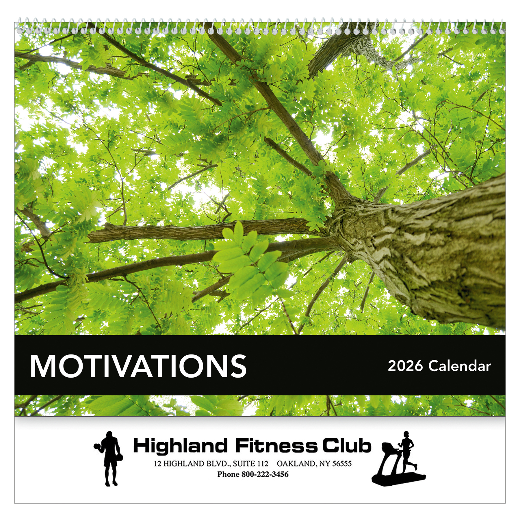 Motivations Wall Calendar: 2027 Spiral Bound 2