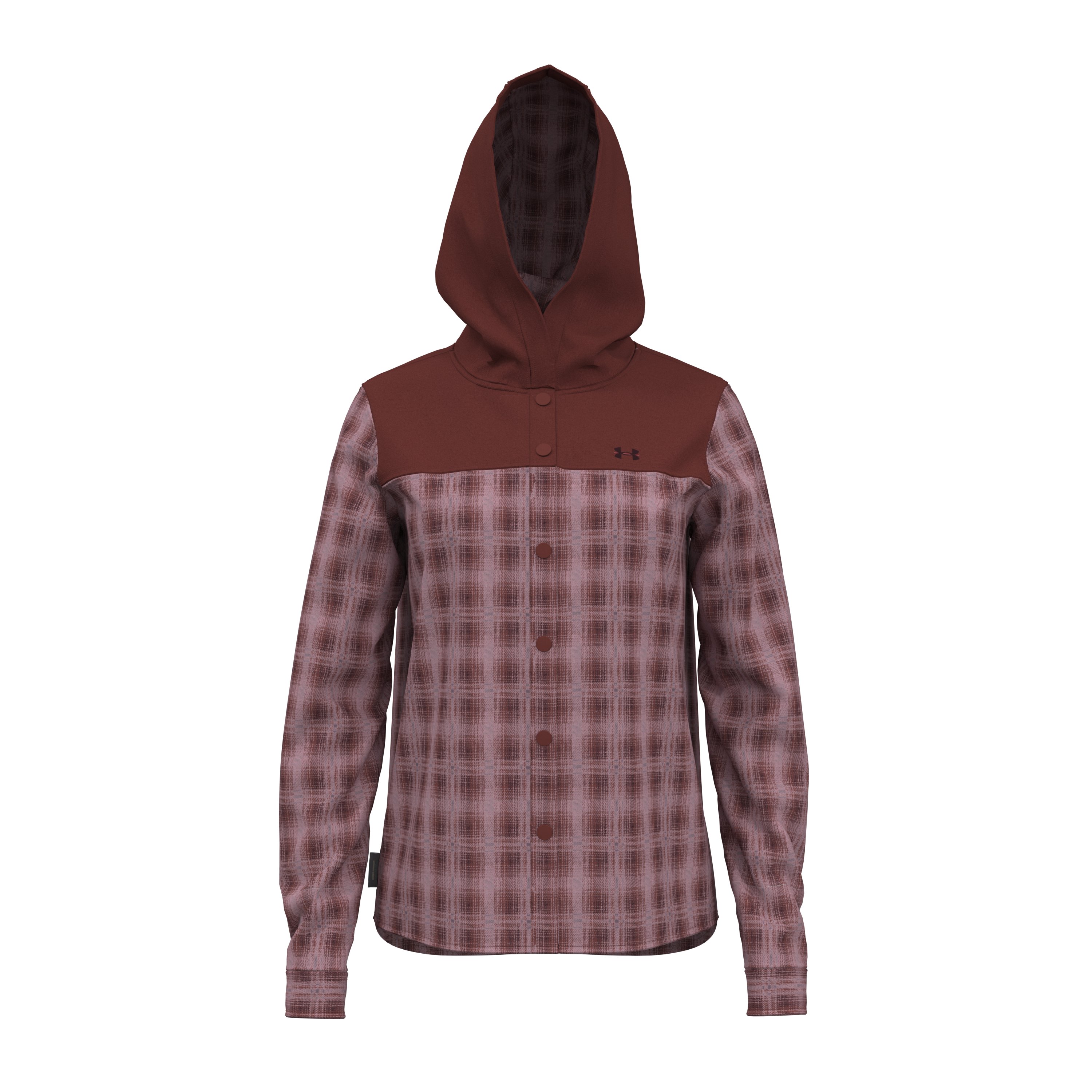 Women's UA Tradesman Flannel Hoodie  3