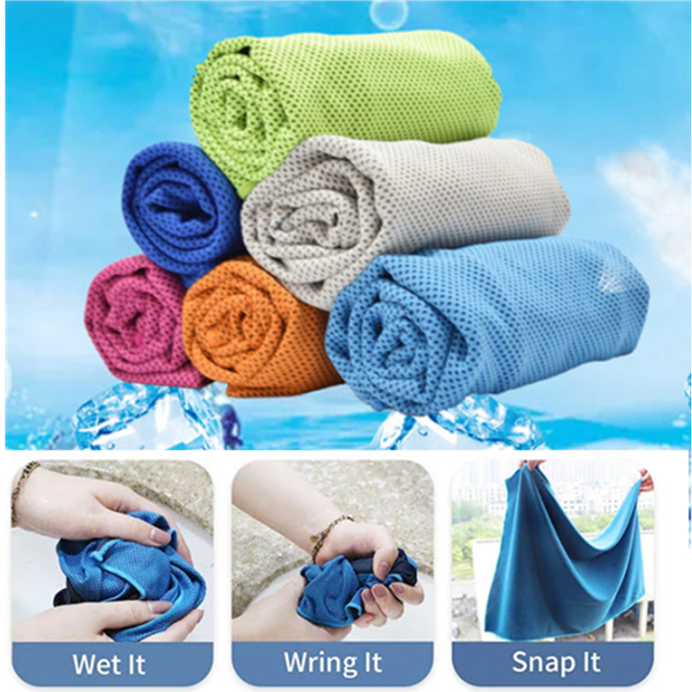 Cooling Towels In Bottle Containers 5