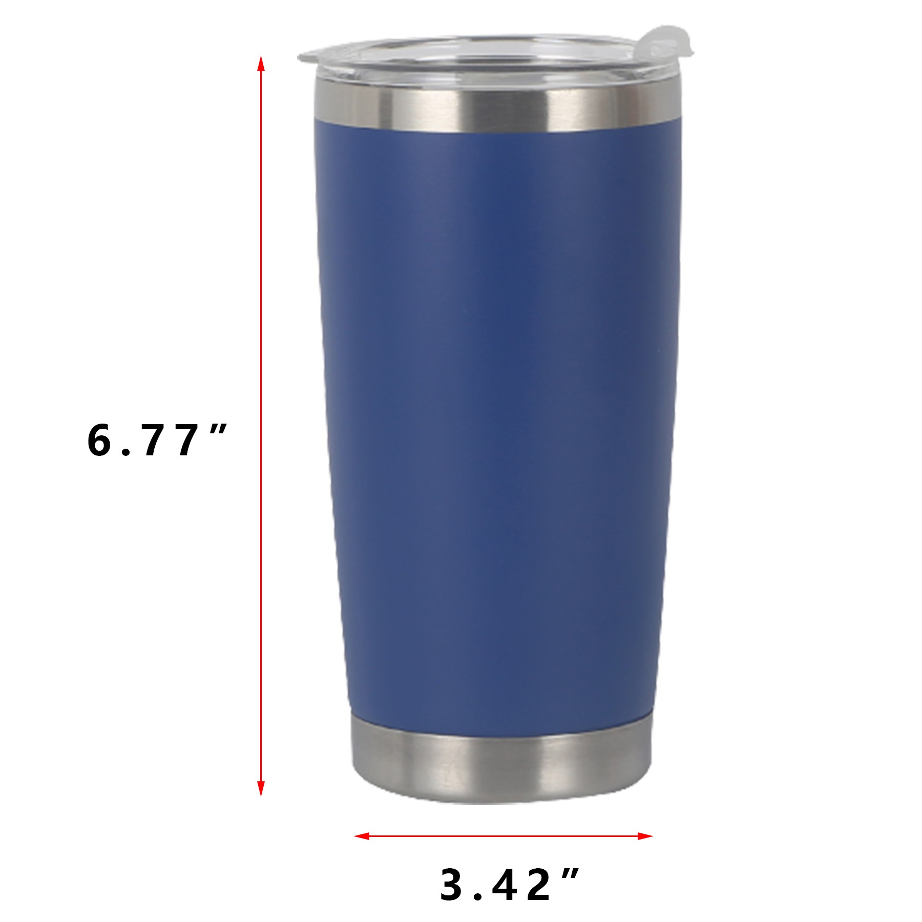20 Oz. Stainless Steel Tumbler W/Lid 5