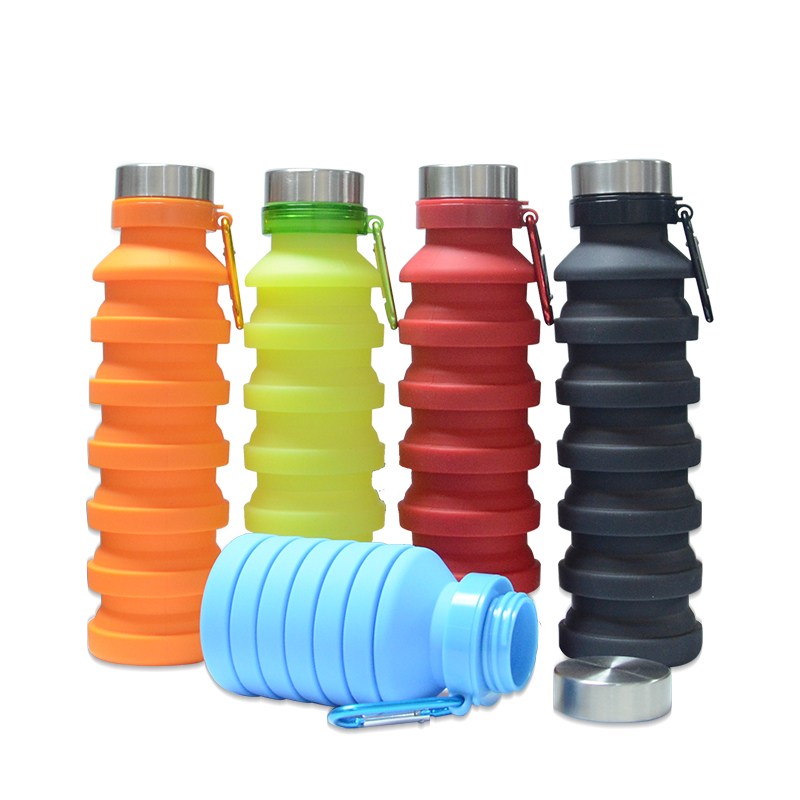 Collapsible Silicone Bottle, 18.6 oz. 4