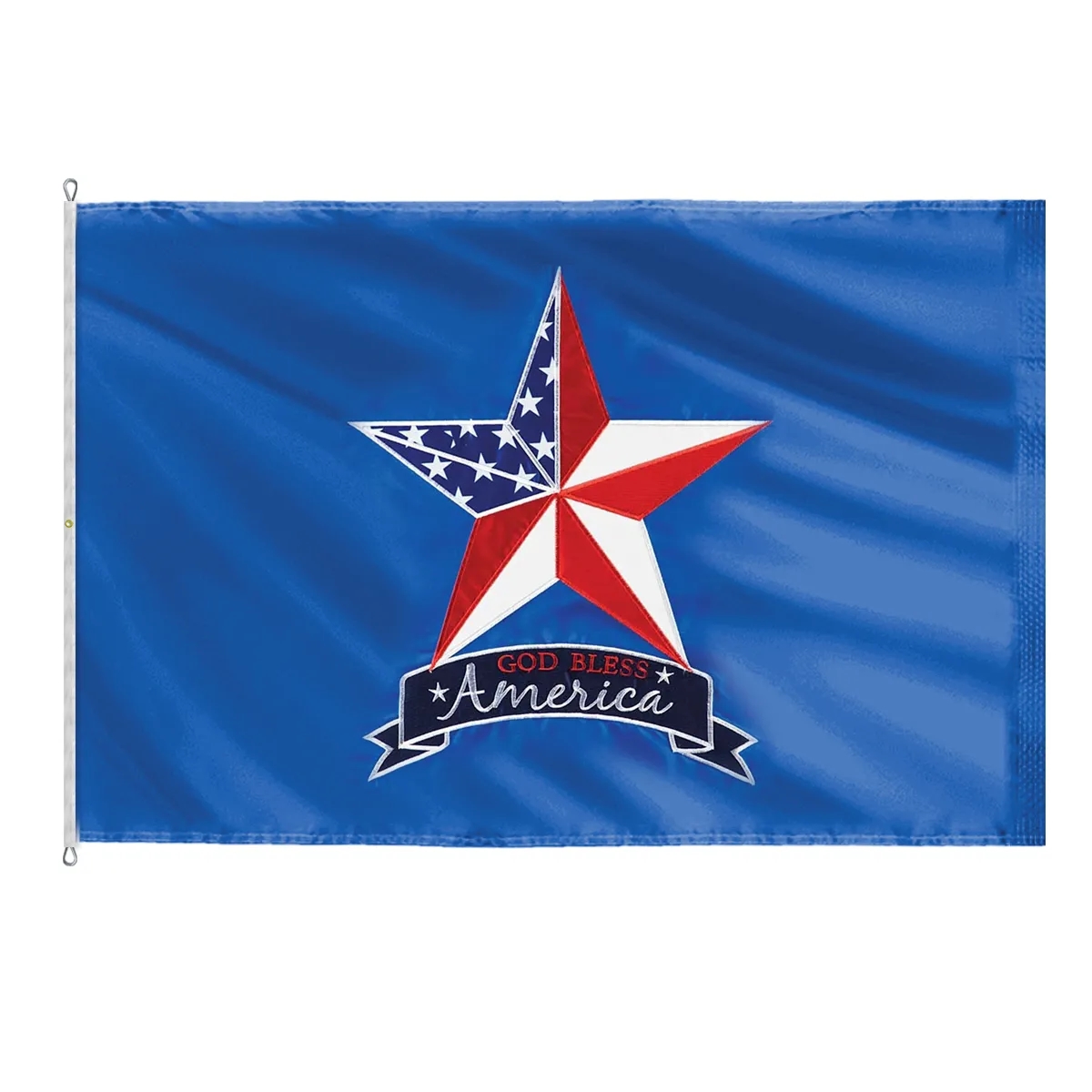 Applique & Embroidered Flag 10' x 15' Nylon 5