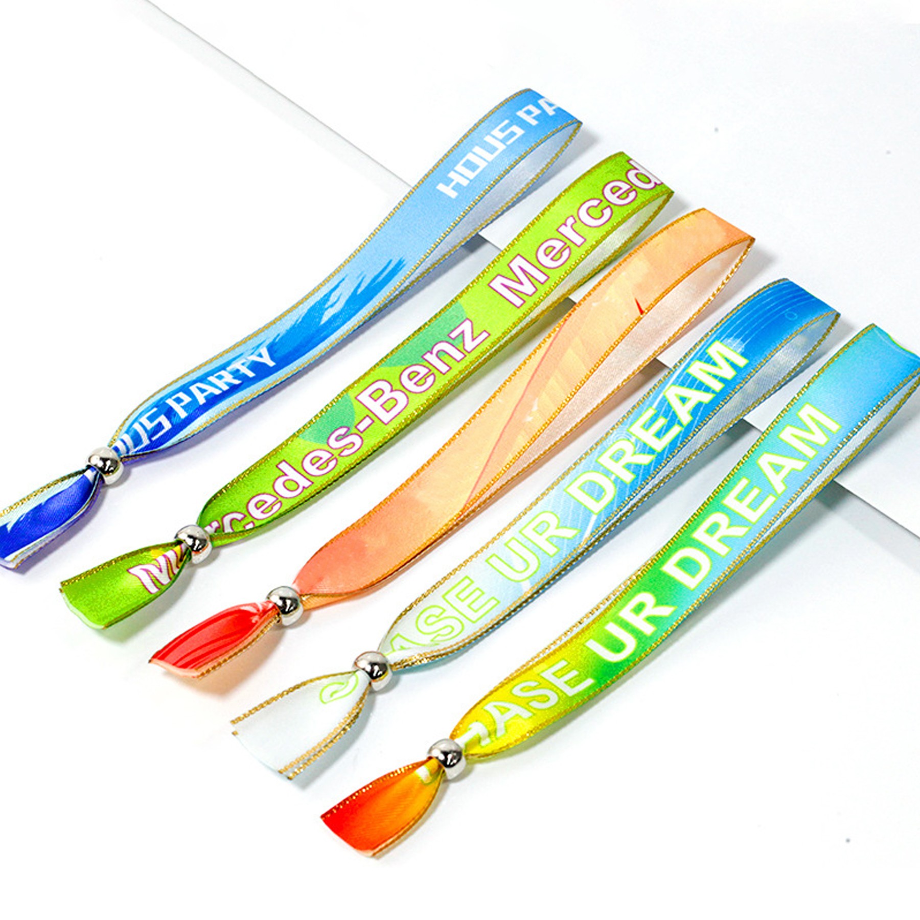 Disposable Wristband Polyester Bracelet 5