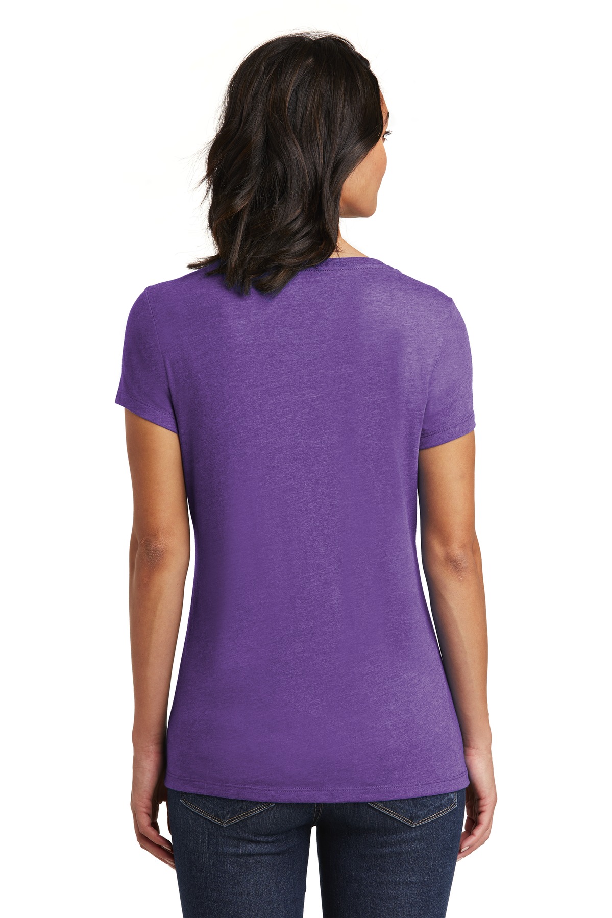 District Women's Very Important Tee V-Neck. DT6503 71