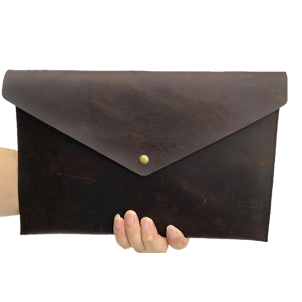 Vintage Leather Paper Document Case 4