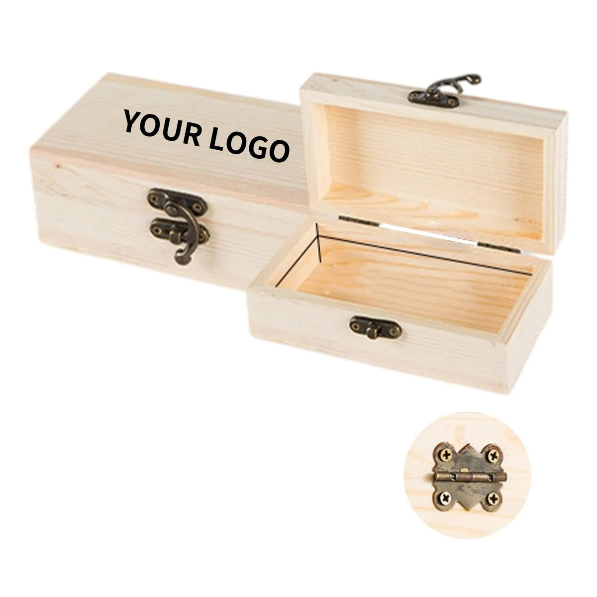 Giftable Bamboo Storage Box with Foam Lining 2