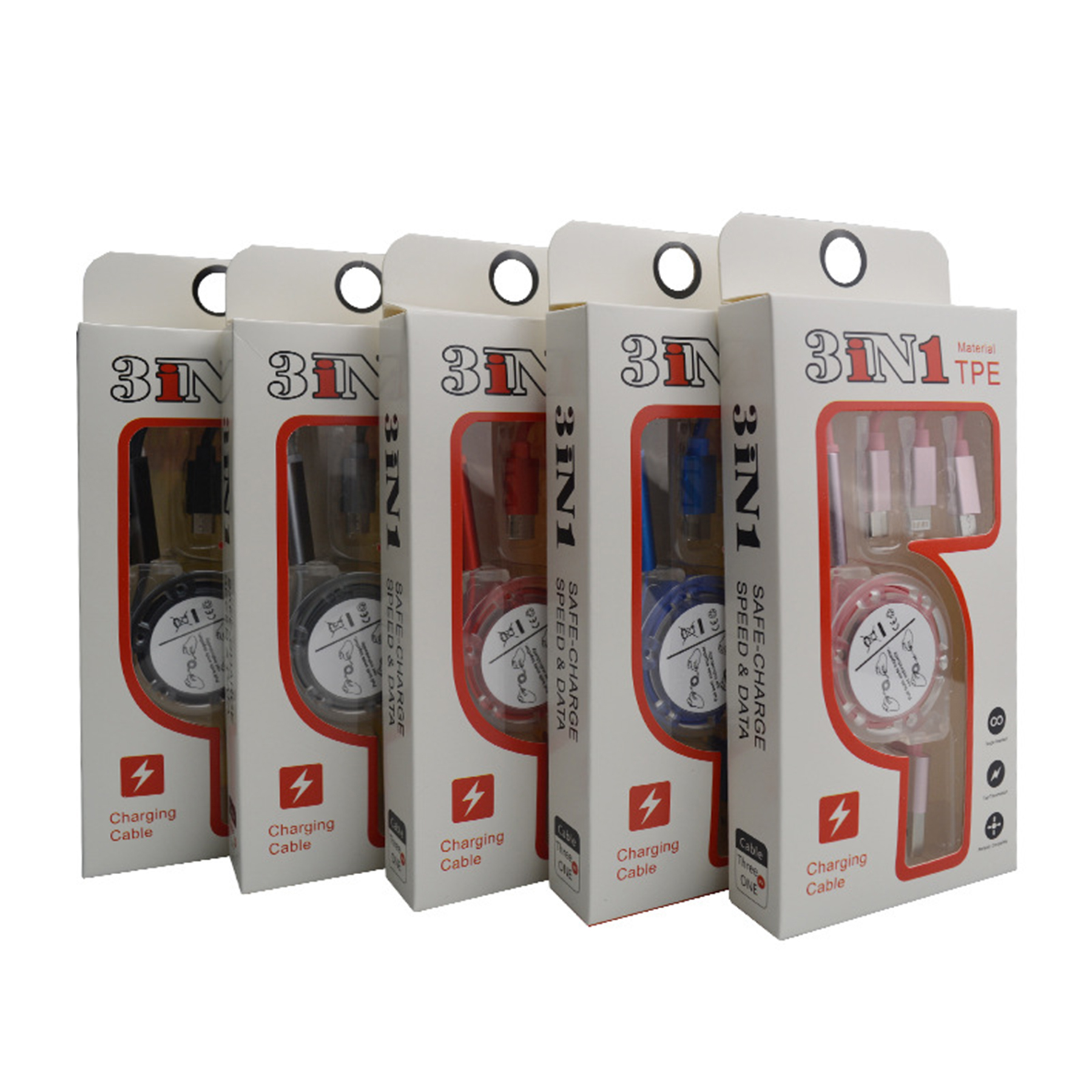 Retractable Charger Charging Cable 2