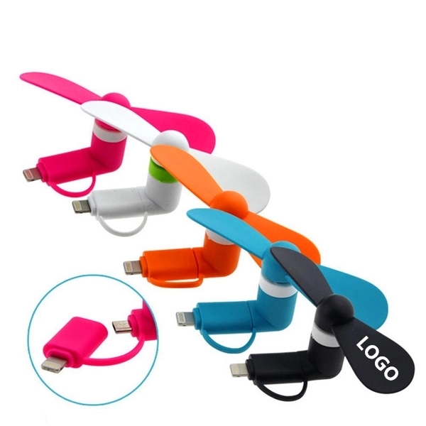 2 In 1 Micro Phone Fan 2