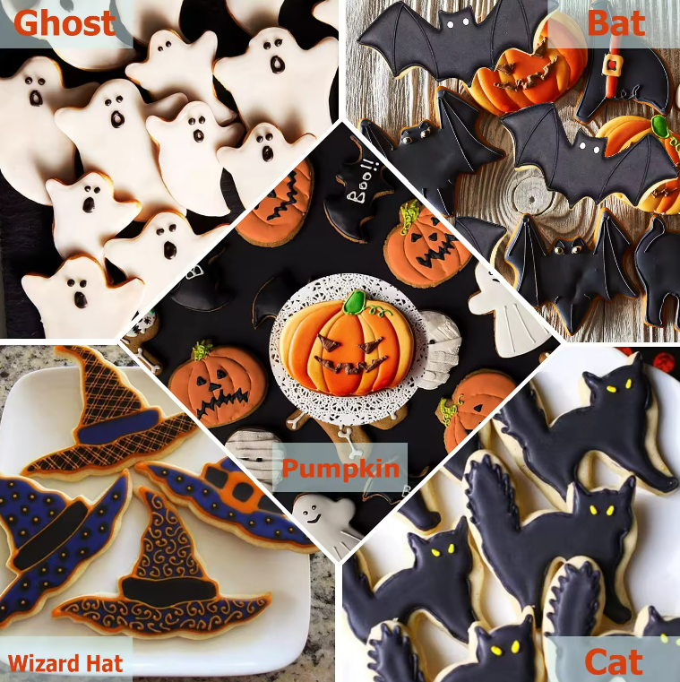 Halloween Cookie Cutter Set 4