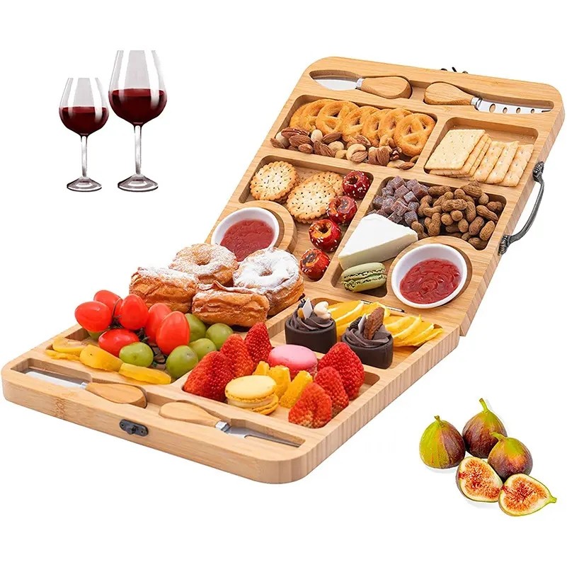 Foldable Cheese Board Knife Set 2