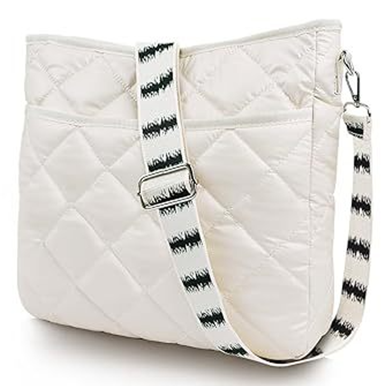 Women's Single-shoulder Down Jacket Material Tote Bag 4