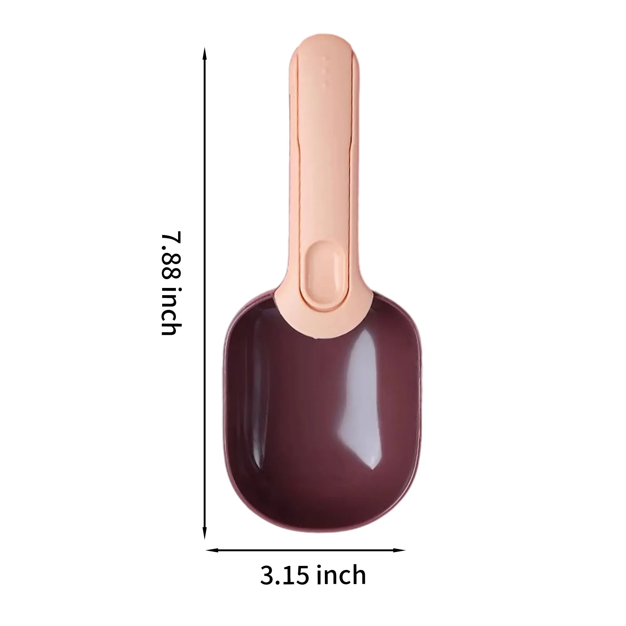 Pet Food Scoop with Clip 7
