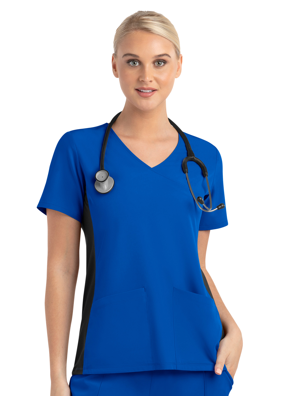 Maevn - Matrix Impulse - Women's Two-Pocket Mock Wrap Top 24