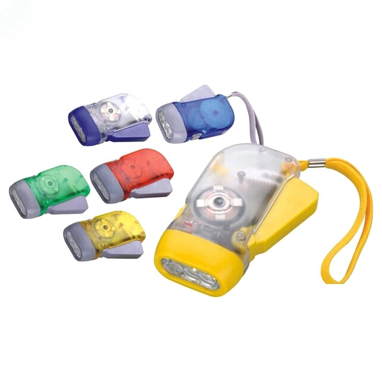 Hand Squeeze Flashlight w/ Wrist Band 12