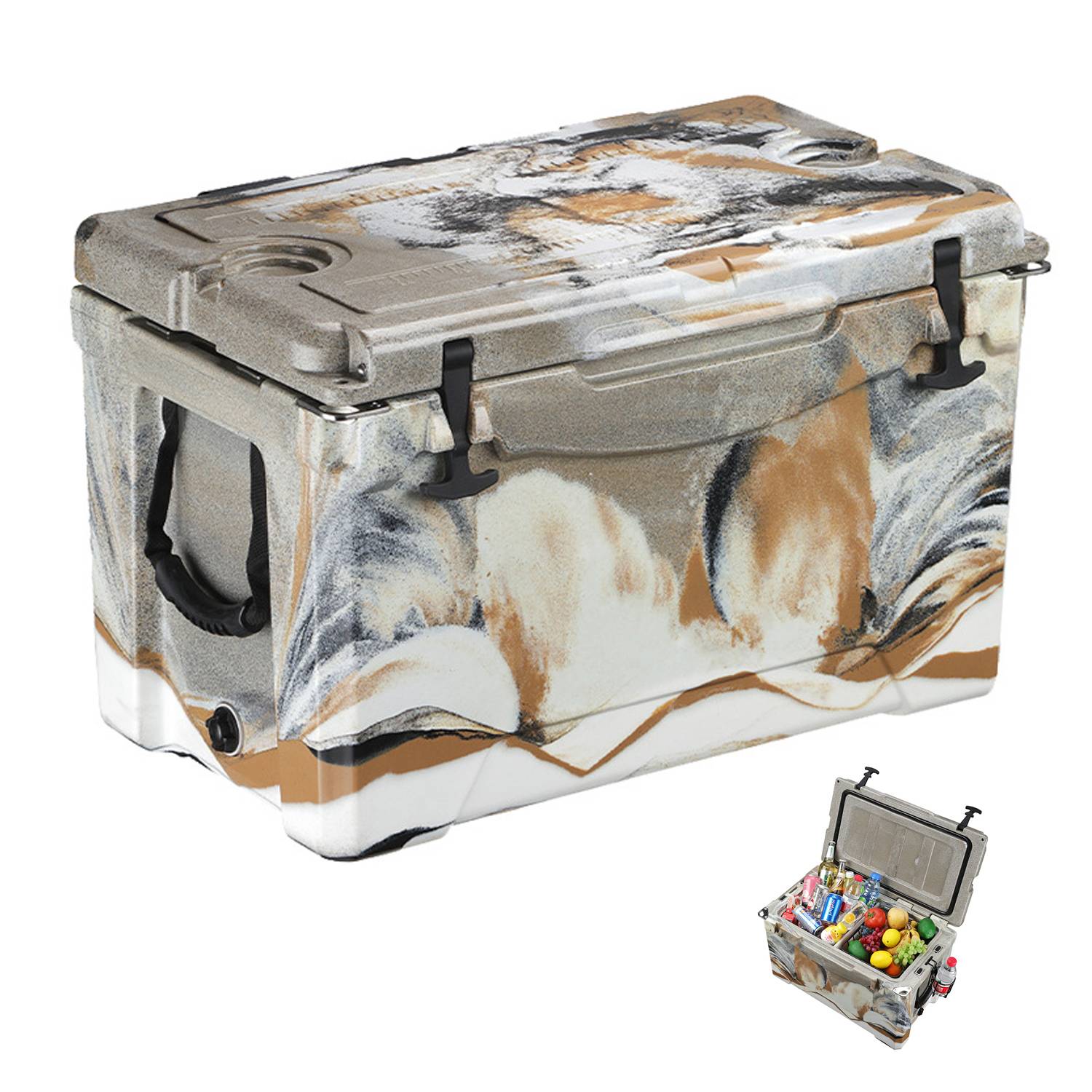 33L Food-Grade Insulated Food Delivery Cooler Box 4